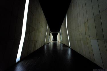 Commonwealth Place at night, Canberra, Australian Capital Territory