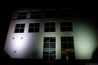 Commonwealth Place at night, Canberra, Australian Capital Territory
