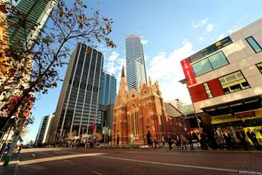 William Street, Perth, capital city of Western Australia