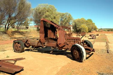 Old rusty Ford truck, Mullewa, Western Australia