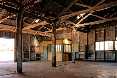Mechanical workshop on Gray St., Mullewa, Western Australia
