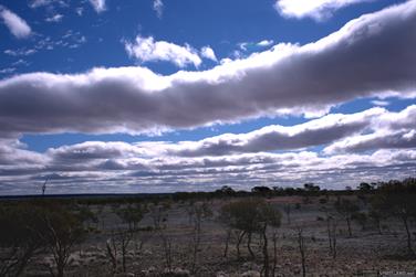 Rolling clouds near Cue, Western Australia