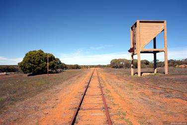 Old coal shut at Caron, Mullewa-Wubin Road, Western Australia
