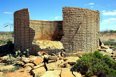 Old water tank, Butchers Track, Murchison, Western Australia